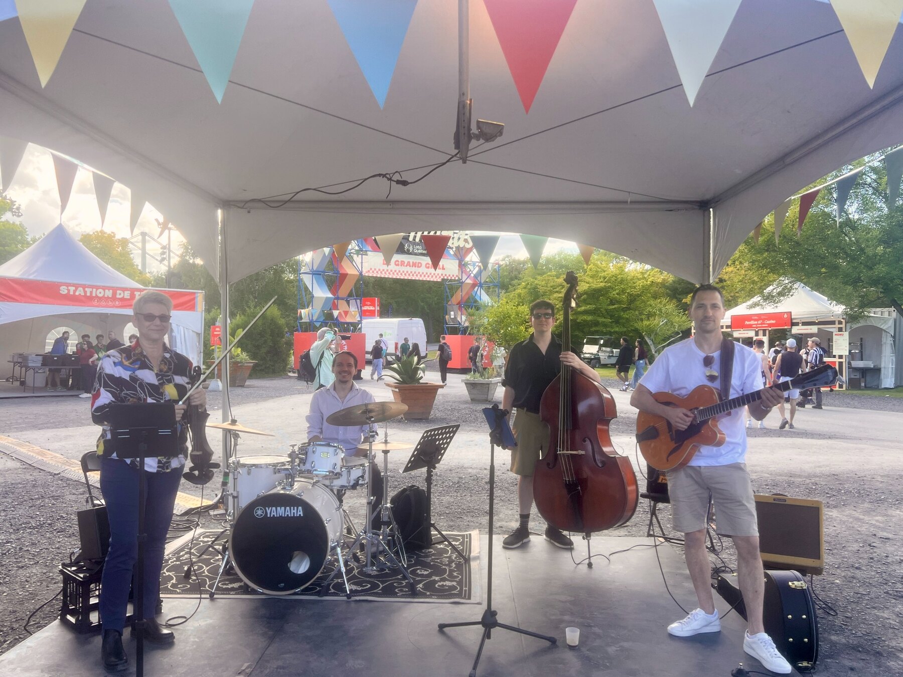 D'Groove Jazz aux Rendez-vous gourmands du Parc Jean-Drapeau en 2026